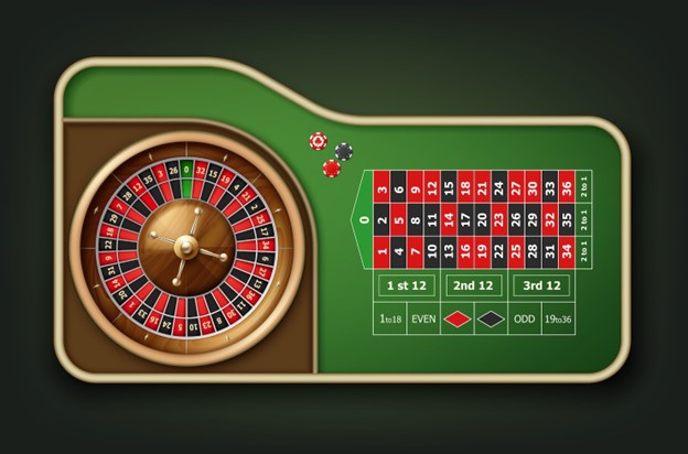 Roulette game play